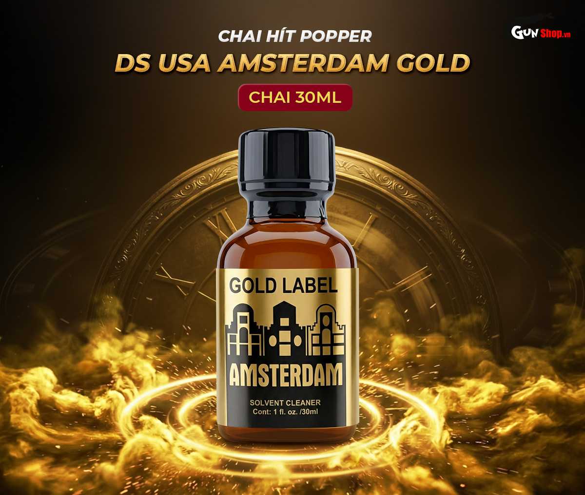 Chai hít Popper Amsterdam Gold Label chính hãng tại Chúng tôi
