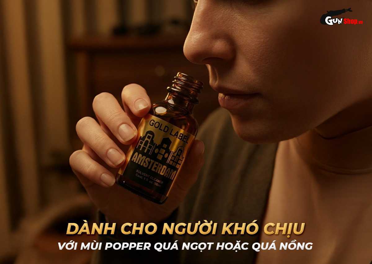 Chai hít Popper Amsterdam Gold Label chính hãng tại Chúng tôi