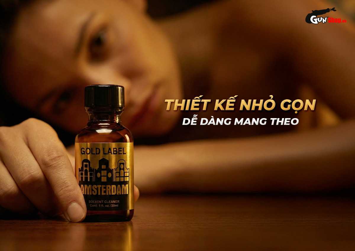 Chai hít Popper Amsterdam Gold Label chính hãng tại Chúng tôi