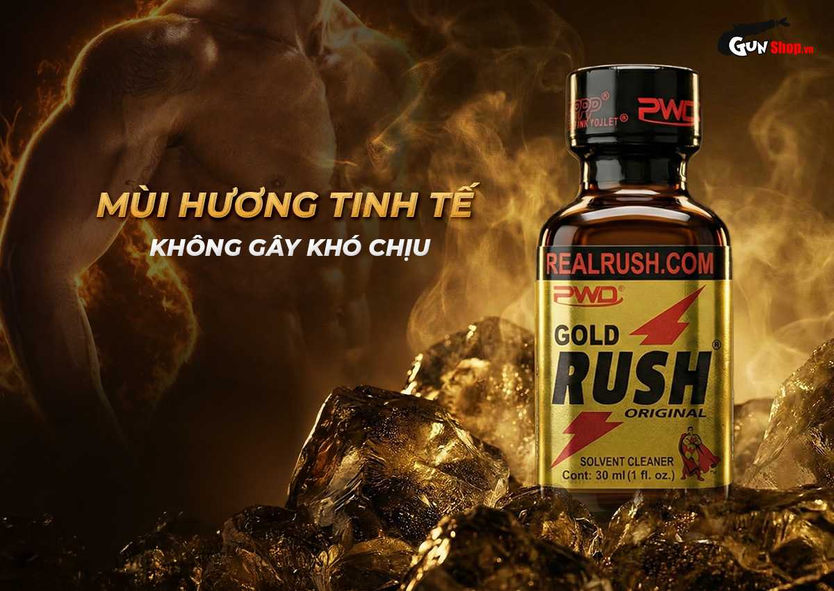 Chai hít Popper Gold Rush Original chính hãng tại Gunshop