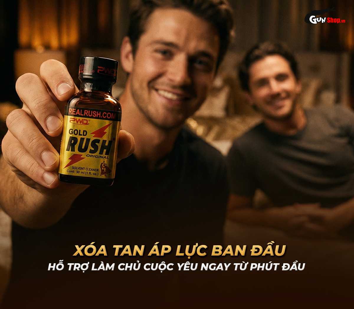Chai hít Popper Gold Rush Original chính hãng tại Gunshop