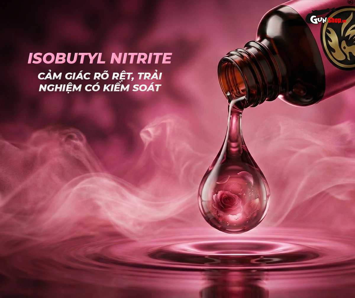 Chai hít Popper Golden Cock Pink Passion chính hãng, cao cấp tại Chúng tôi