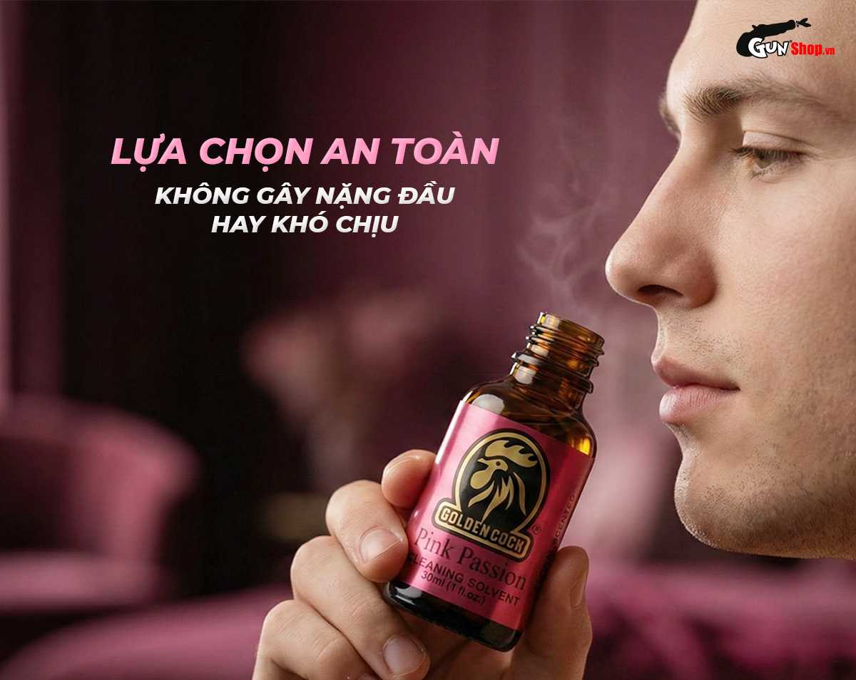 Chai hít Popper Golden Cock Pink Passion chính hãng, cao cấp tại Chúng tôi
