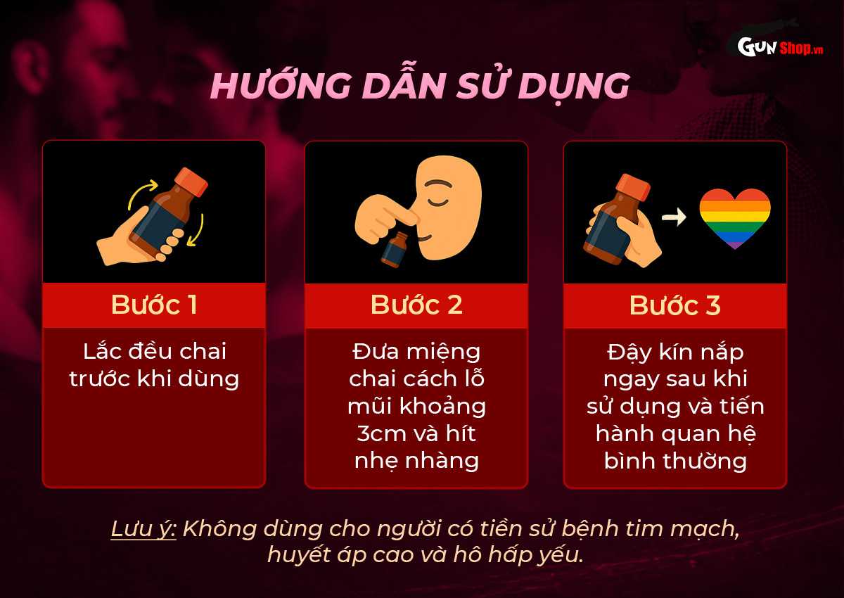 Chai hít Popper Golden Cock Pink Passion chính hãng, cao cấp tại Chúng tôi