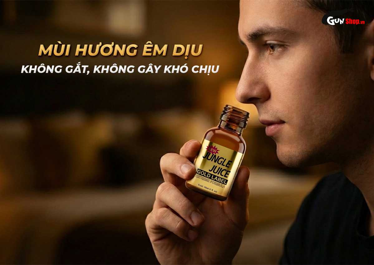 Chai hít Popper Jungle Juice Gold Label chính hãng tại Chúng tôi