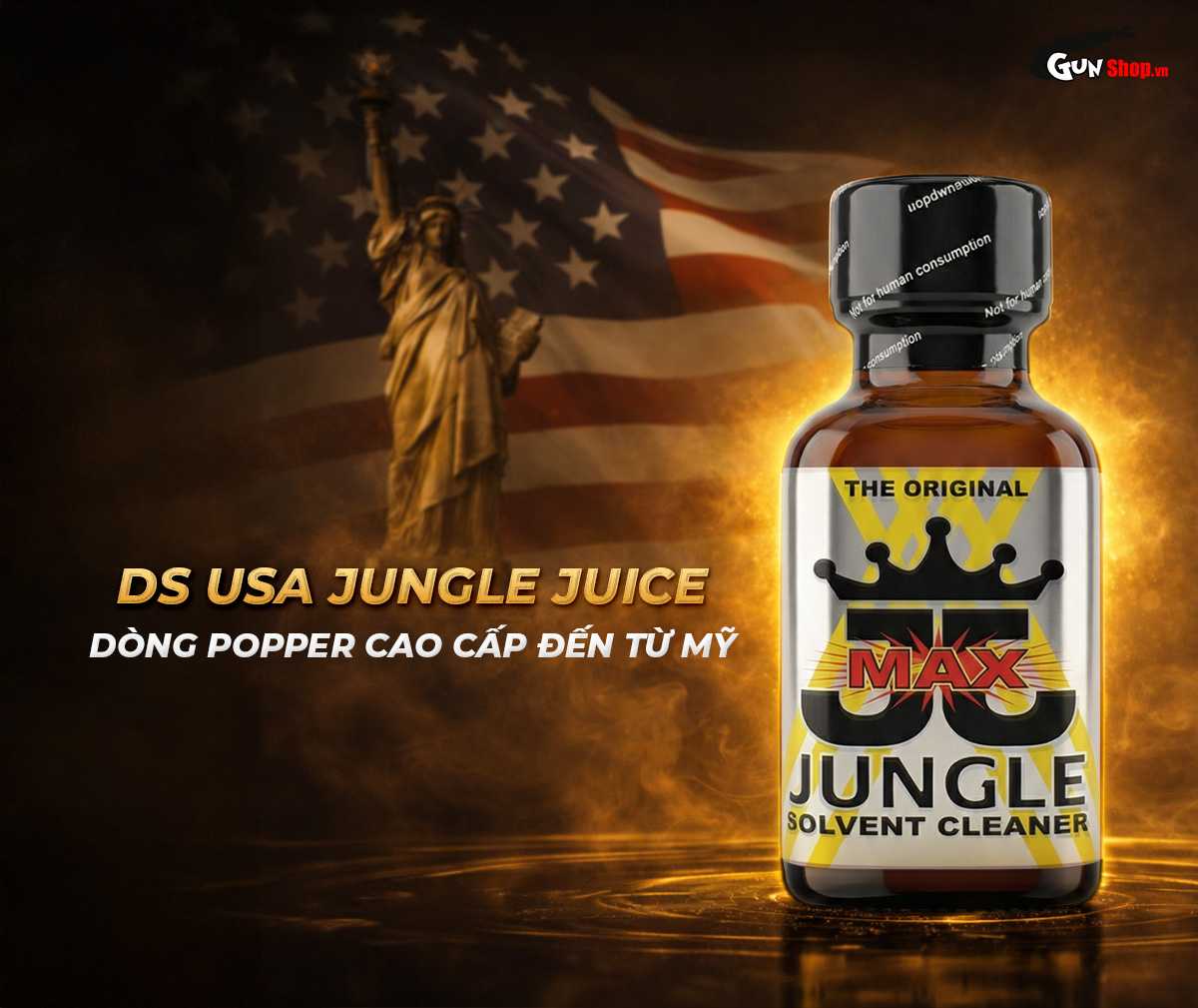 Chai hít Popper Jungle Juice Max 30ml chính hãng tại Gunshop