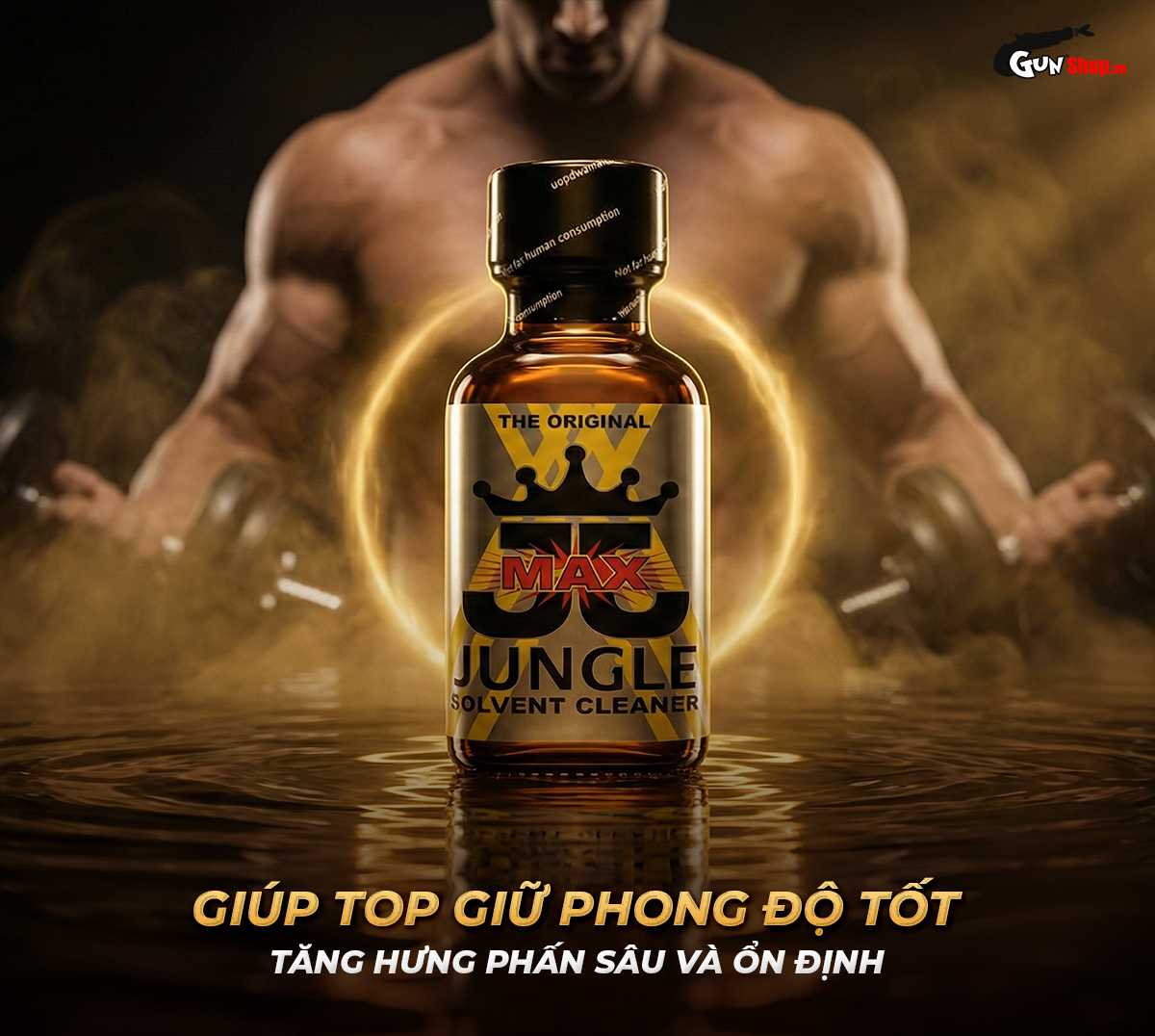 Chai hít Popper Jungle Juice Max 30ml chính hãng tại Gunshop