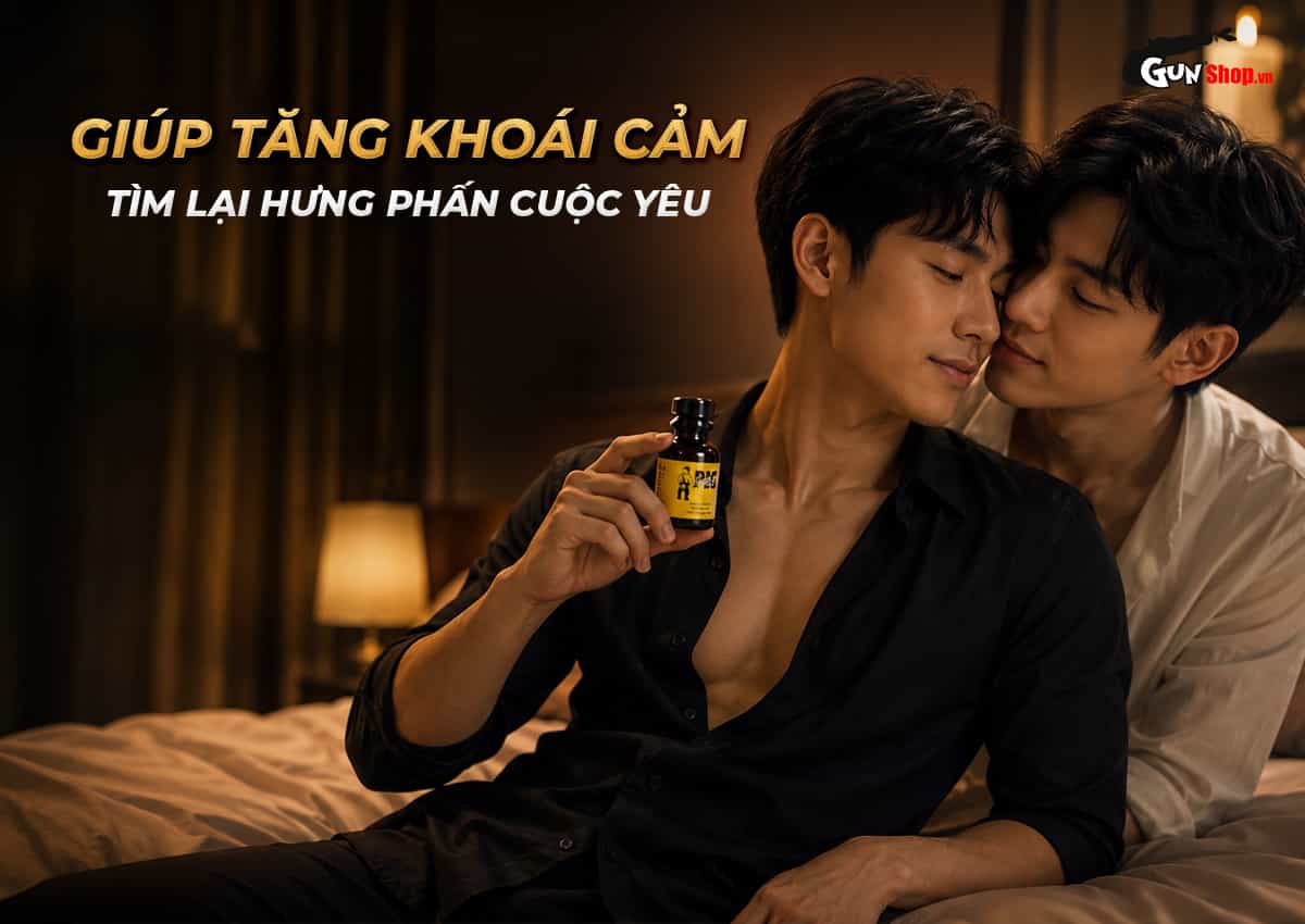 Popper PWD Pig Sweat 10ml giúp Top tăng khoái cảm hưng phấn yêu