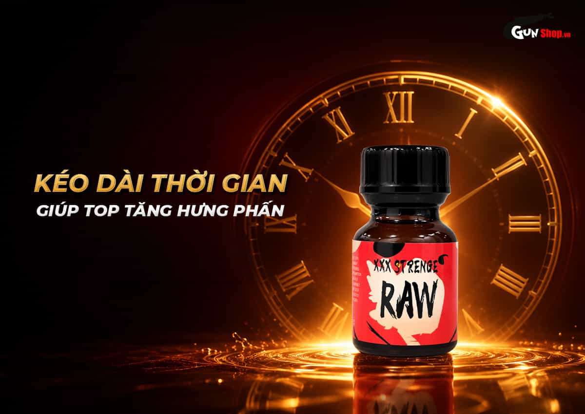 Chai hít Popper PWD USA Strenge Raw giúp Top hưng phấn
