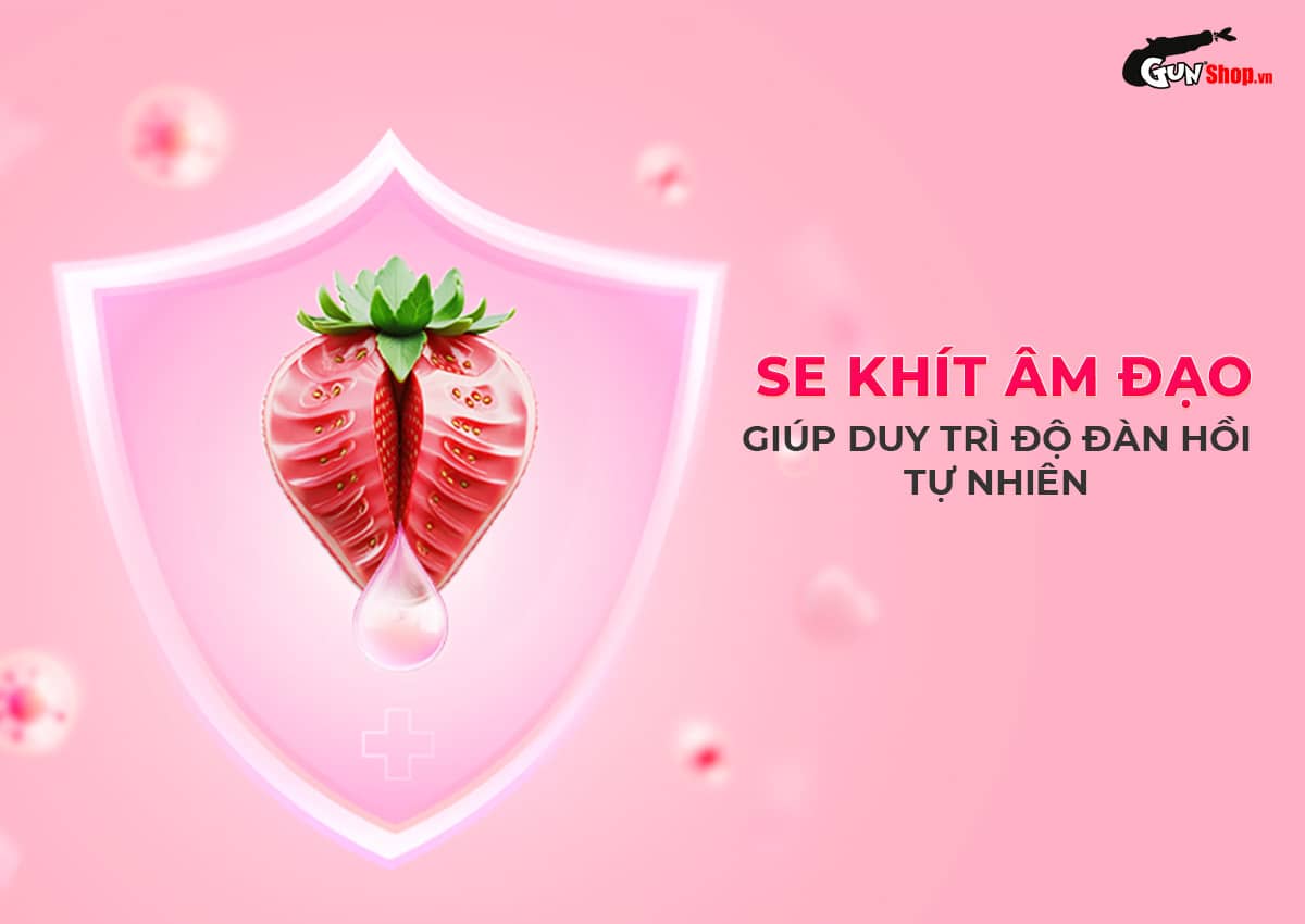 Gel bôi trơn se khít âm đạo Shell Love Pink chính hãng tại Gunshop
