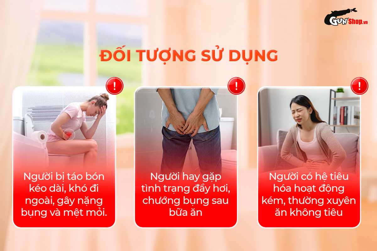 Đối tượng sử dụng phù hợp viên uống Powergra Gut Guardian