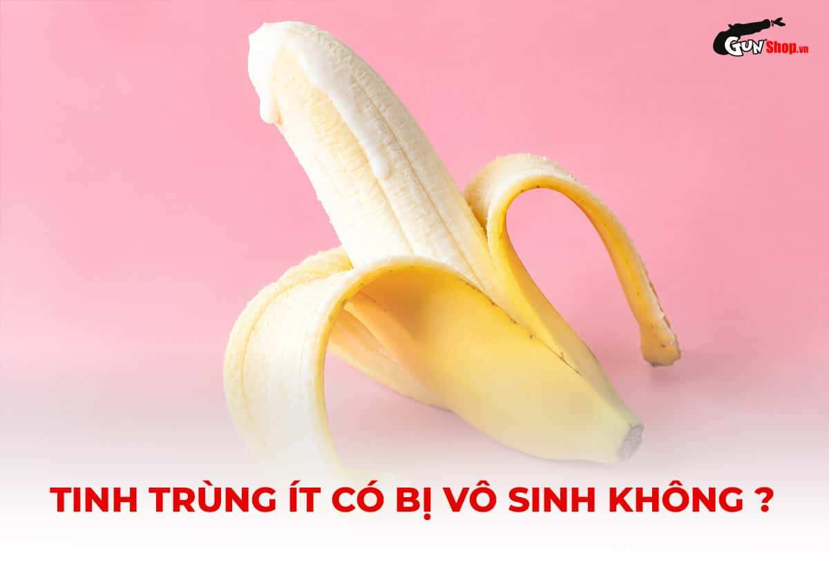 Tinh trùng ít có bị vô sinh không?