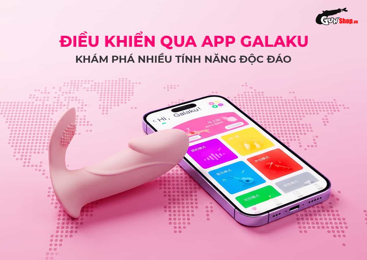 Galaku Dingding có thể điều khiển thông qua app Galaku