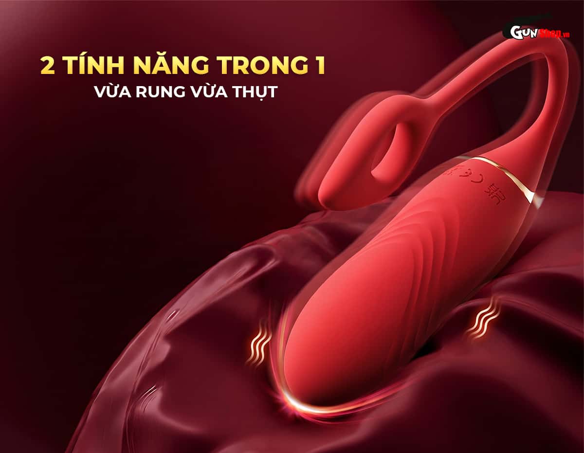 Galaku Grace 2 trong 1&nbsp; vừa rung vừa thụt
