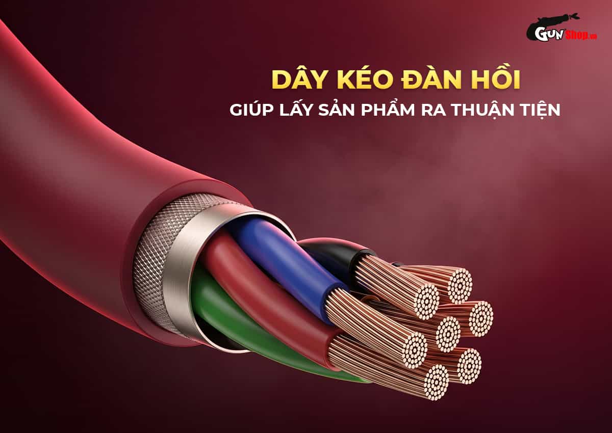 Galaku Grace với dây kéo đàn hồi giúp sử dụng bên trong thuận tiện
