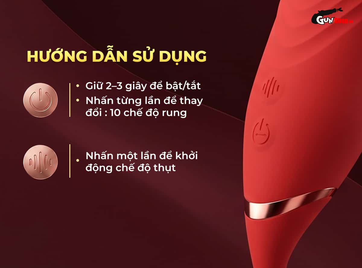 Hướng dẫn cách sử dụng trứng rung thú cưng Galaku Grace đúng cách