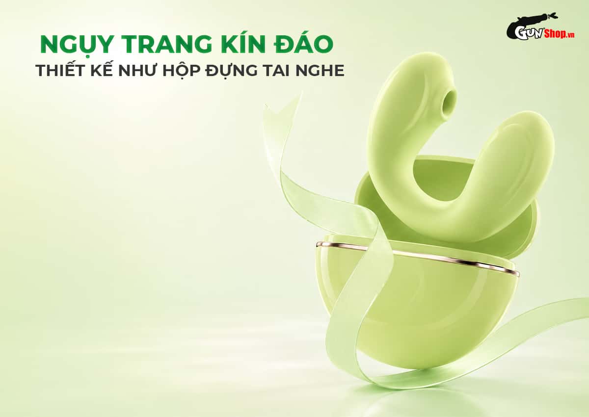Galaku Jenny Green với thiết kế như hộp đựng tai nghe không dây