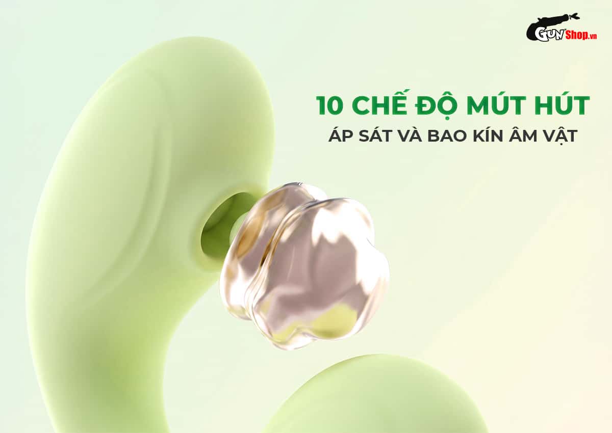 Galaku Jenny Green với 10 chế độ mú hút chân thật