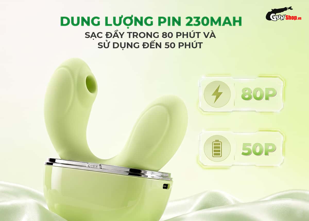 Galaku Jenny Green sử dụng lên đến 50 phút