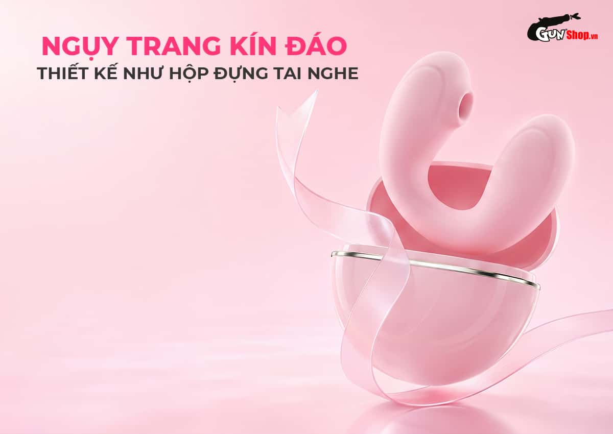 Galaku Jenny Pink với thiết kế ngụy trang như hộp đựng tai nghe không giây sang trọng