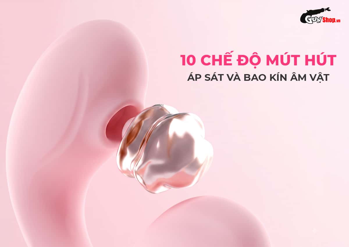 Galaku Jenny Pink có 10 chế độ mút chân thật