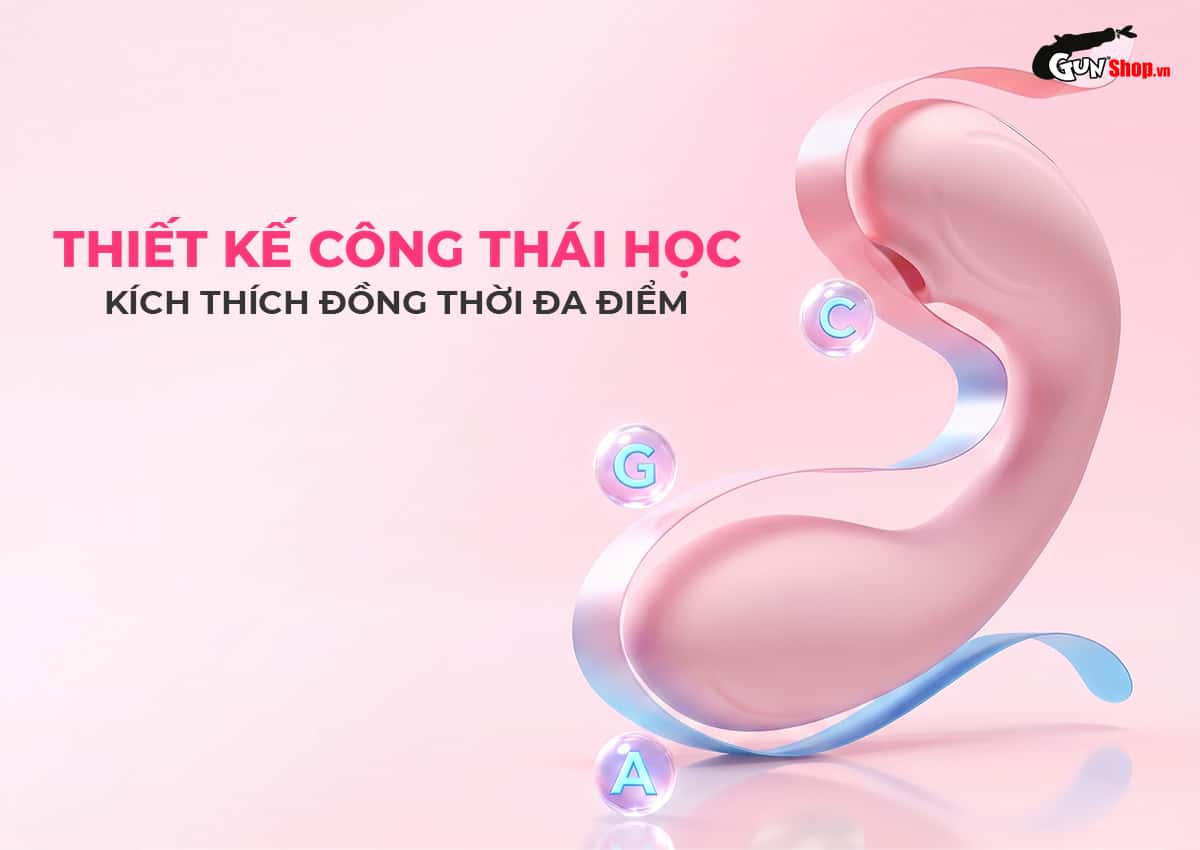 Galaku Jenny Pink với thiết kế cong thái học kích thích đa điểm