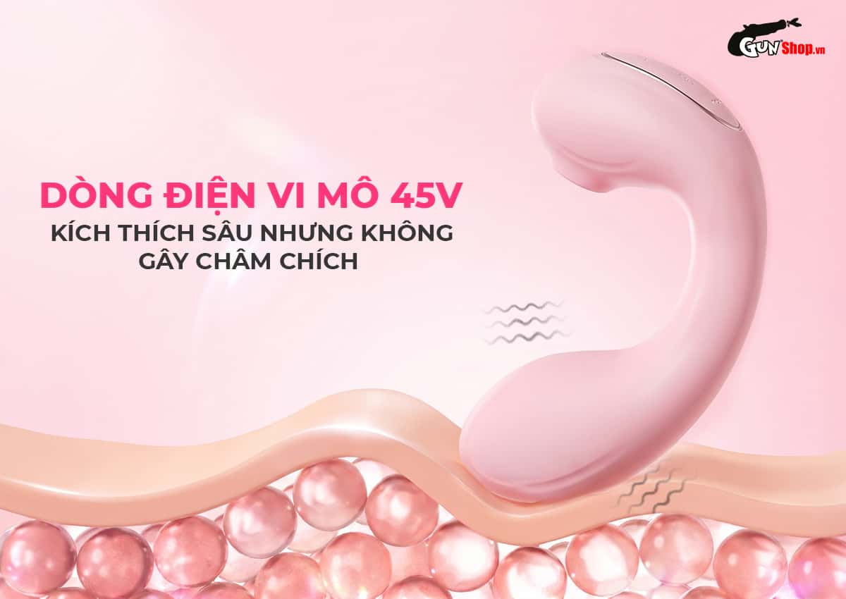 Galaku Jenny Pink với vi dòng 45V tạo cảm giác kích thích mới lạ