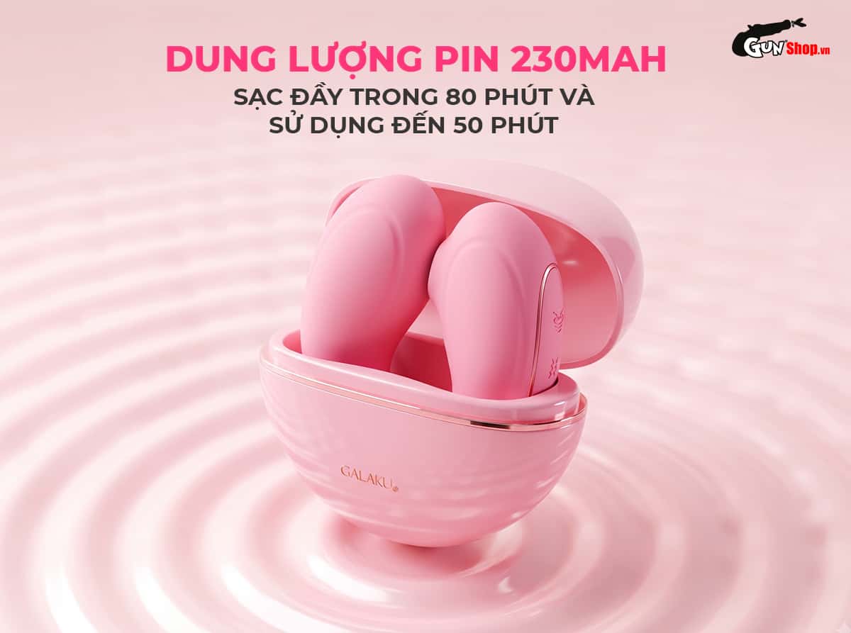 Galaku Jenny Pink sử dụng lên đến 50 phút