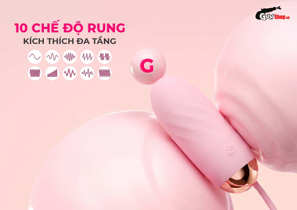 Galaku Kiya II với 10 chế độ rung đa tầng