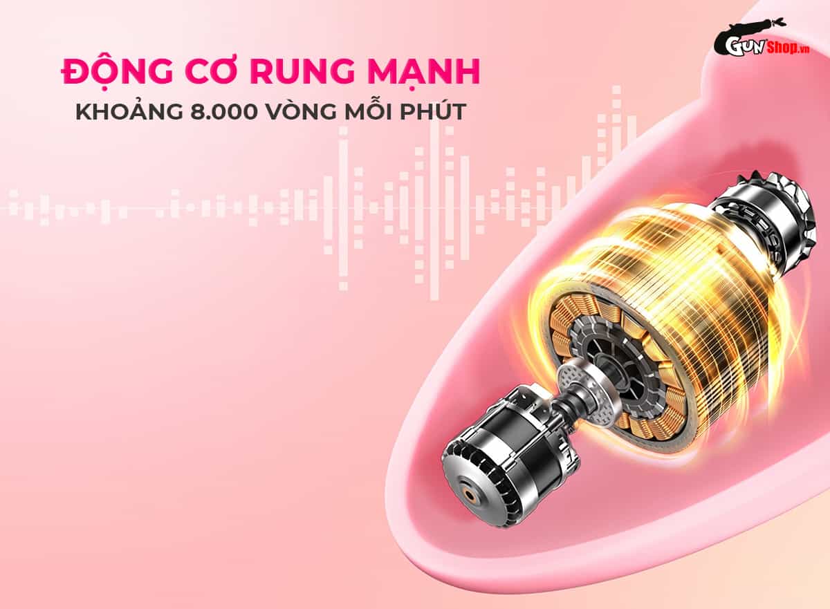 Galaku Kiya II với động cơ rung mạnh khoảng 8000 vòng/phút