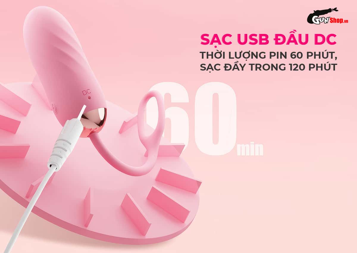 Galaku Kiya II với thời lượng sử dụng ~60 phút nếu sạc đầy trong 120 phút