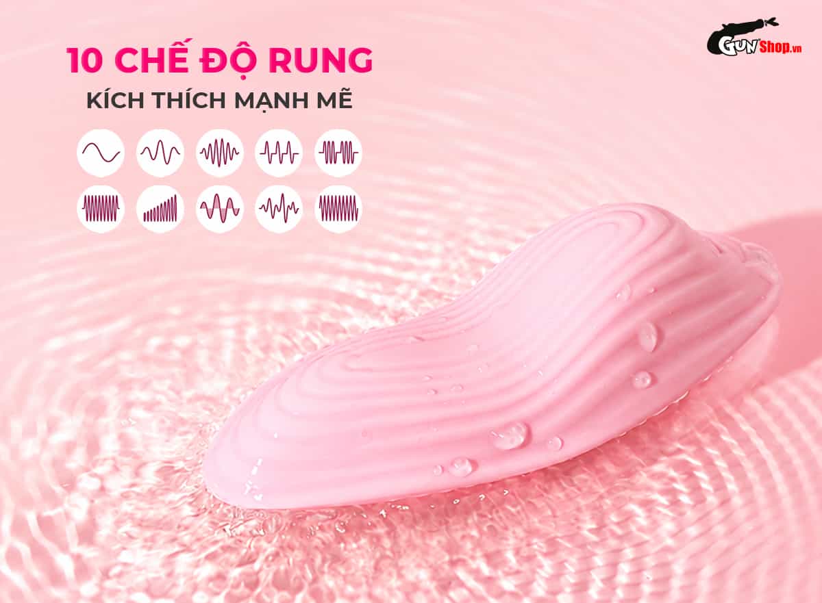 Galaku Little Pea có 10 chế độ rung mạnh mẽ