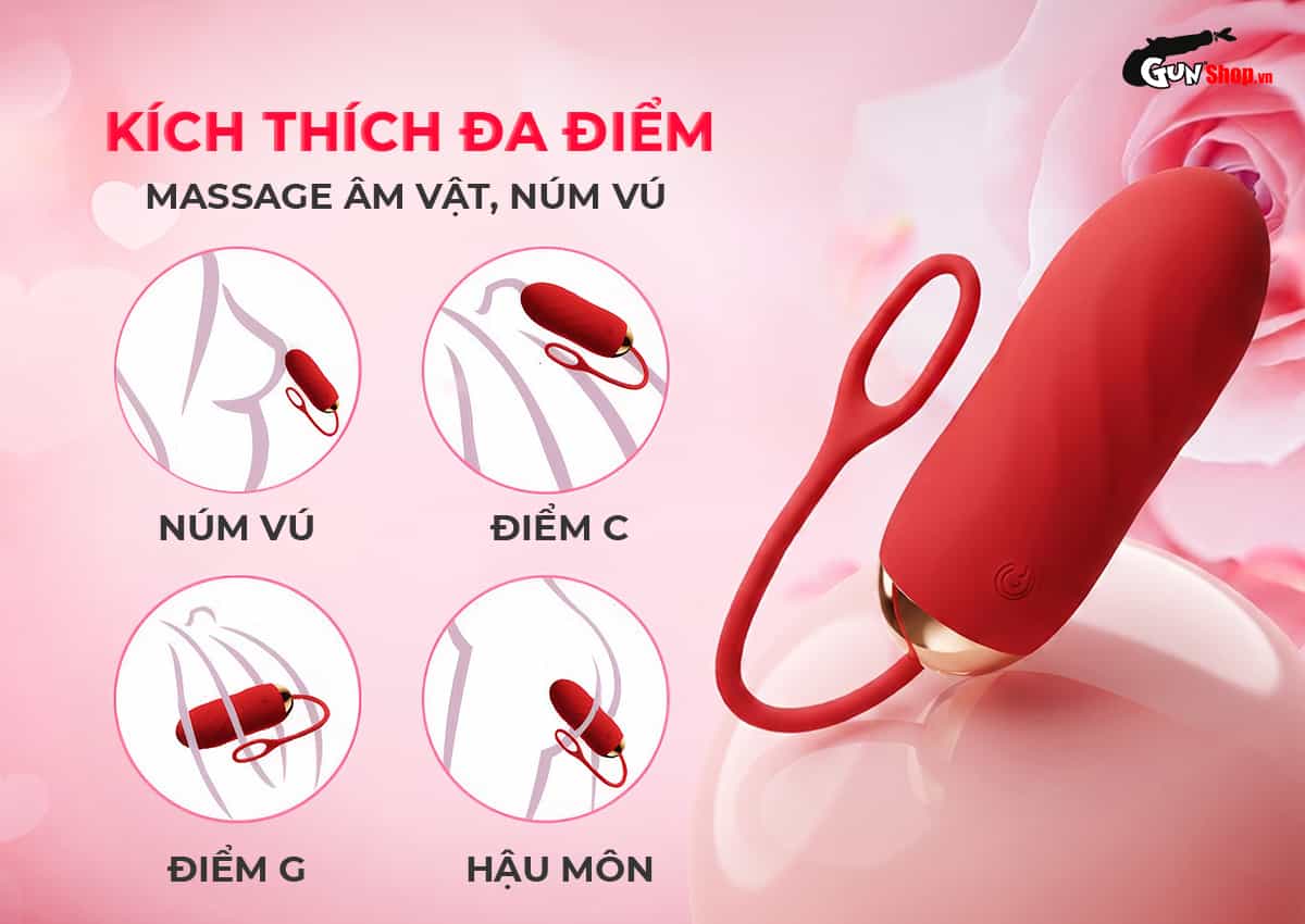 Galaku Kiya Charmed II kích thích đa điểm như điểm G, điểm C, núm vú,...