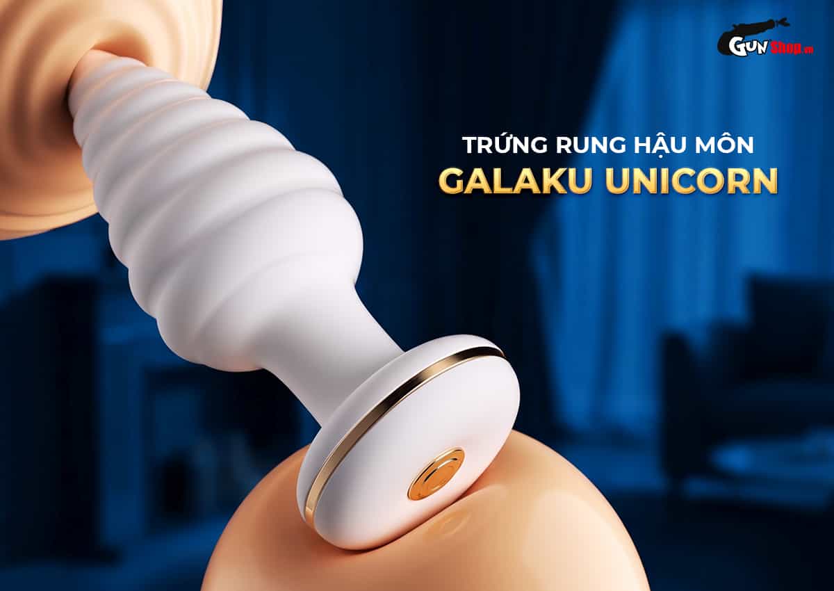 Trứng rung hậu môn Galaku Unicorn kích thích điểm G mạnh mẽ