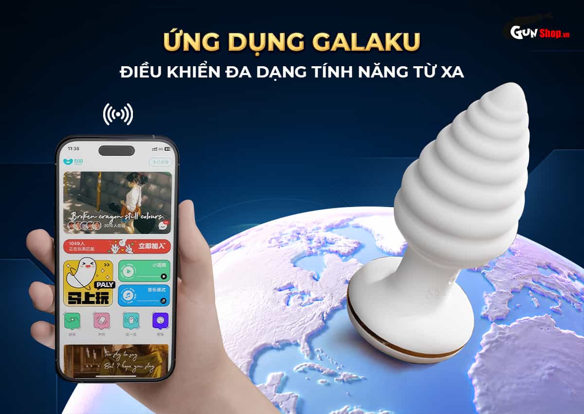 Galaku Unicorn có thể sử dụng thông qua ứng dụng Galaku