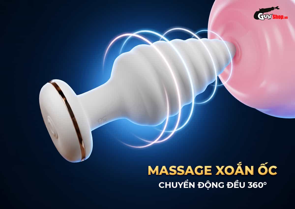 Galaku Unicorn rung massage xoắn ốc độc đáo