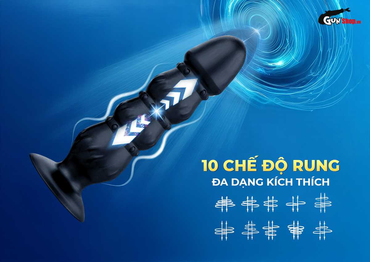 Trứng rung hậu môn Shelly Play Spark chính hãng tại Gunshop