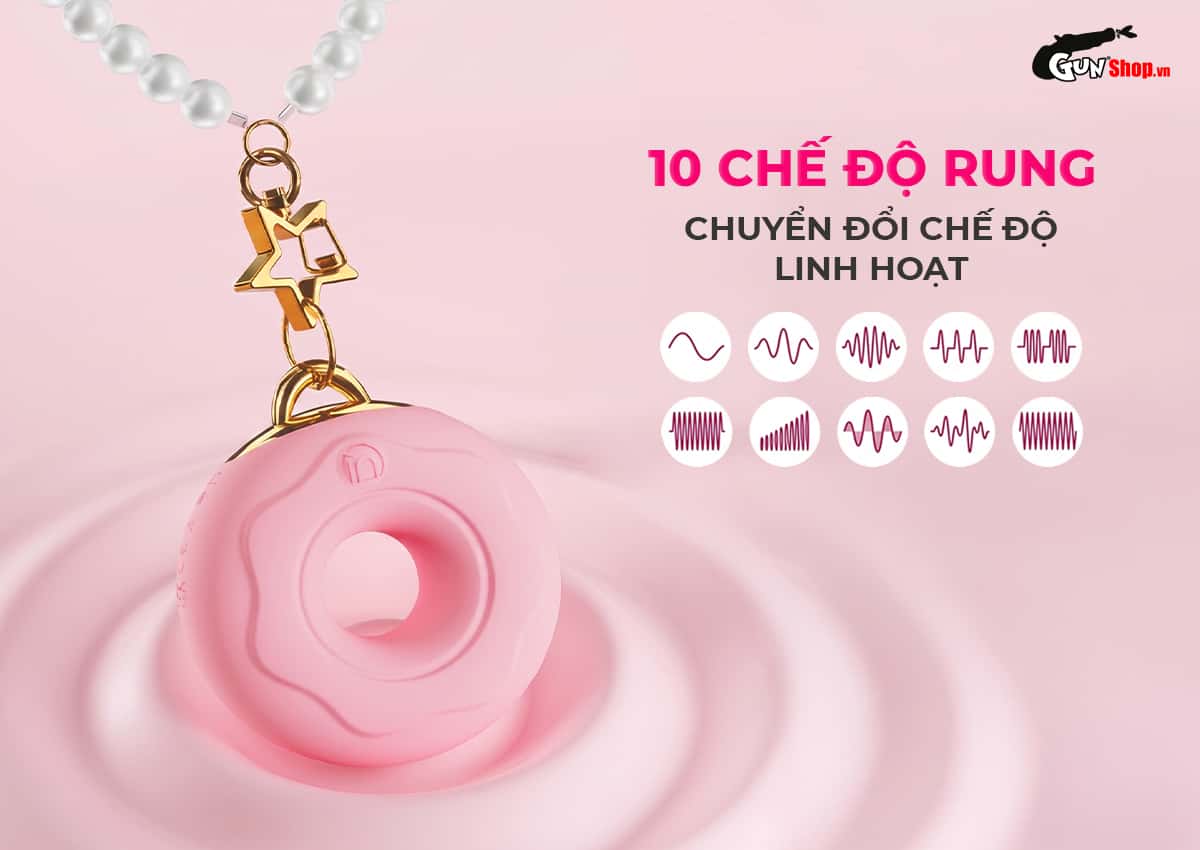 Galaku Bell-Vibe với 10 chế độ rung cực mạnh mẽ