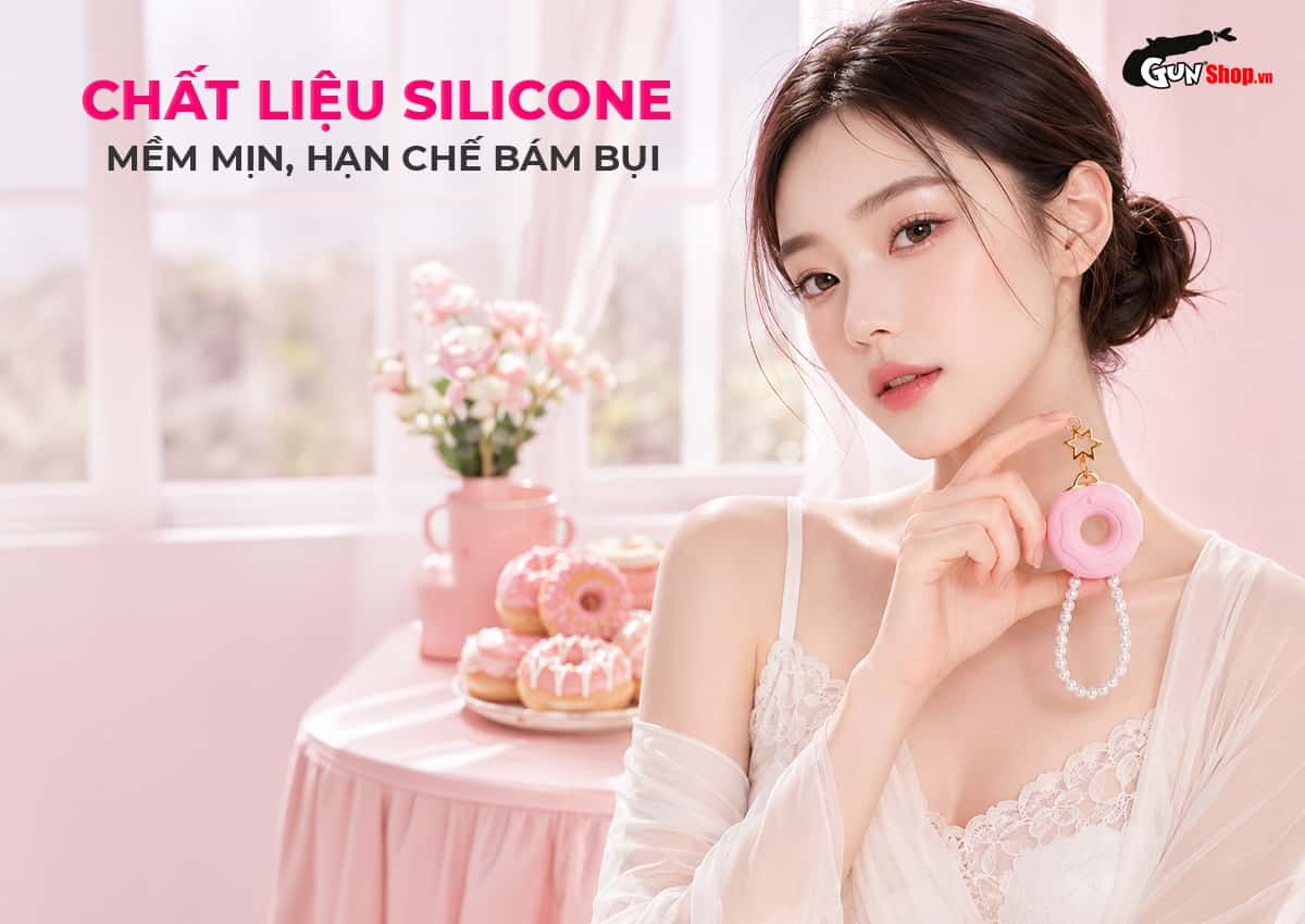 Galaku Bell-Vibe với chất liệu silicone mềm mịn chống bám bụi