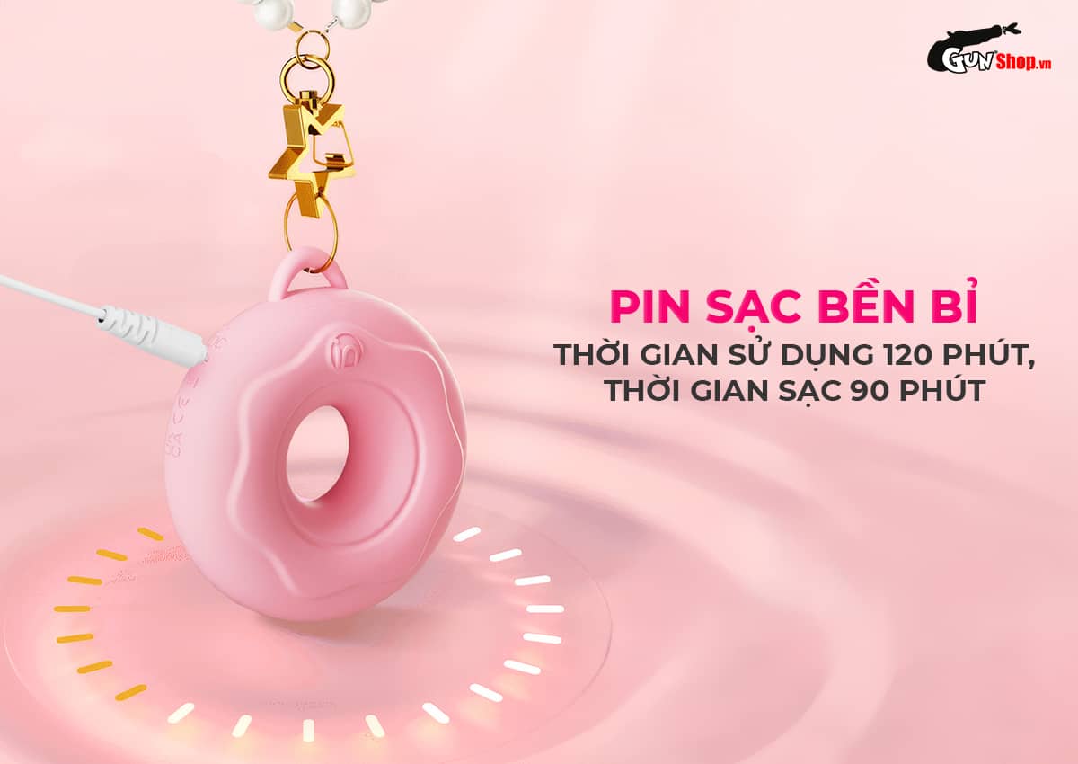 Galaku Bell-Vibe với pin sạc DC sử dụng lên đến 120 phút