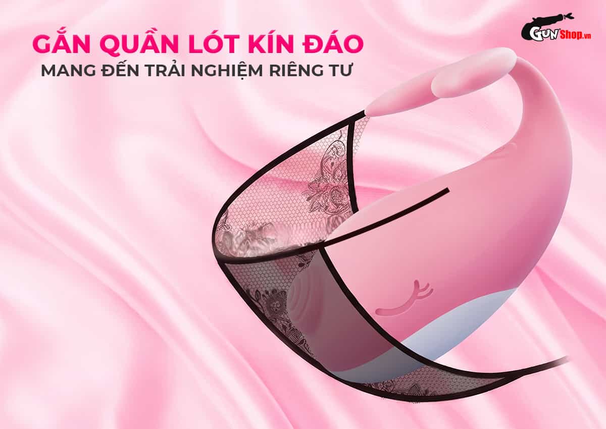 Galaku Whale Mini có thể được sử dụng trong quần lót kín đáo