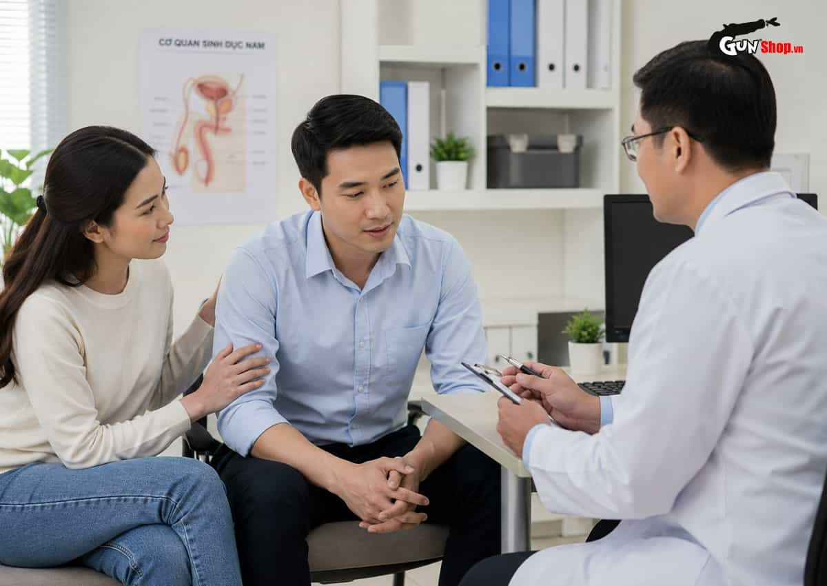 Xuất ra ít tinh trùng có thai không?