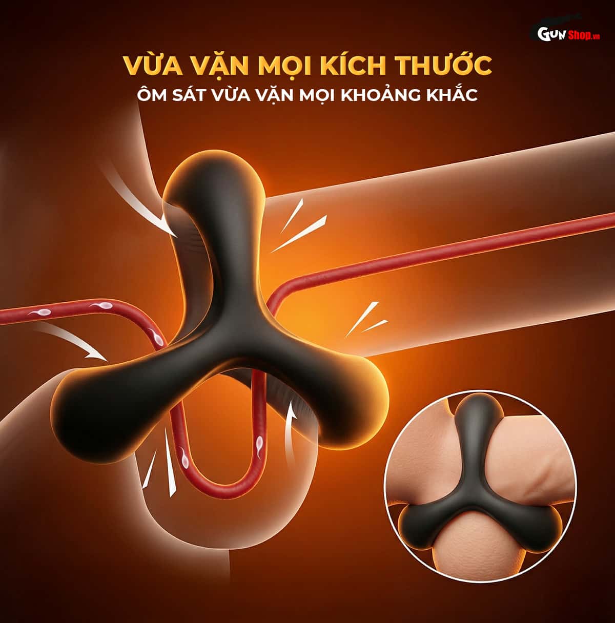 Vòng đeo dương vật Shelly Play Steady chính hãng tại Chúng tôi
