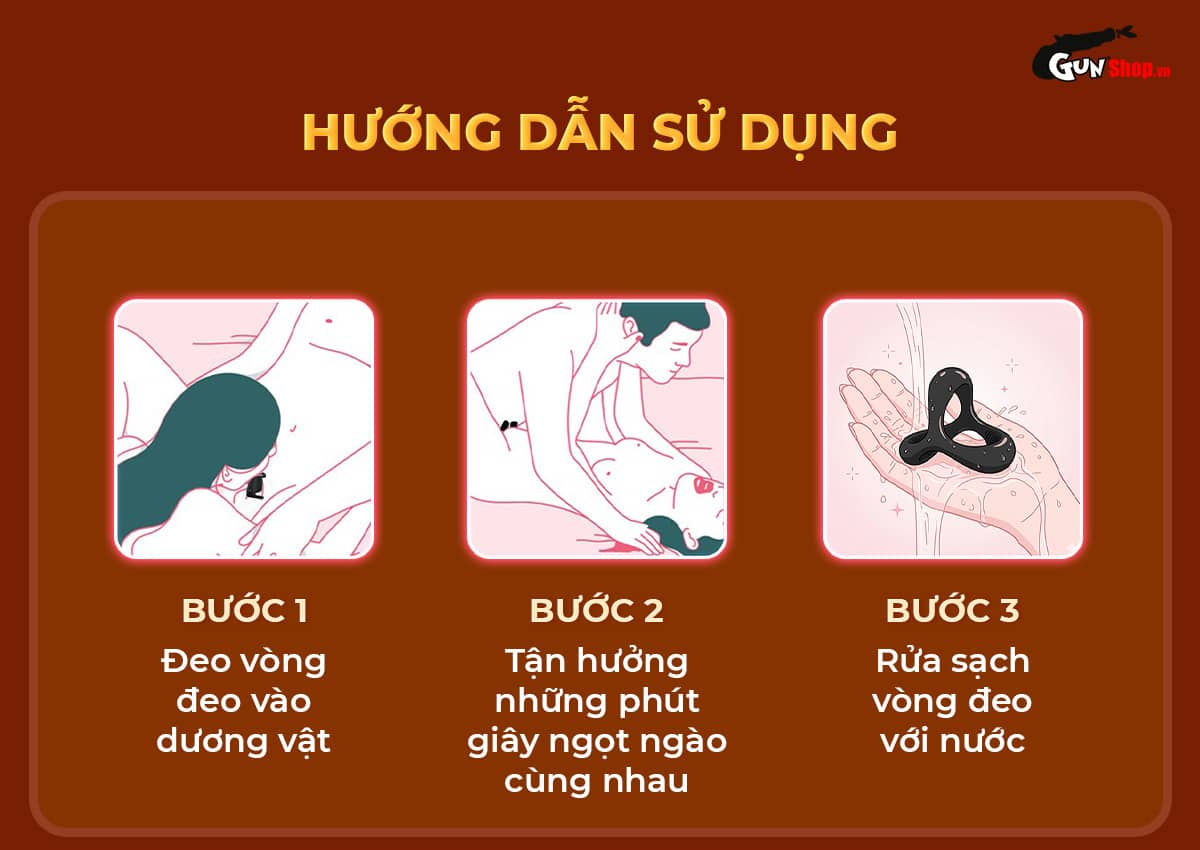 Hướng dẫn cách sử dụng vòng đeo dương vật Shelly Play Steady