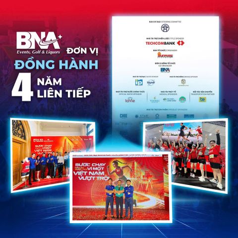 TECHCOMBANK HANOI MARATHON 2025 – NĂM THỨ 4 CÙNG BNA