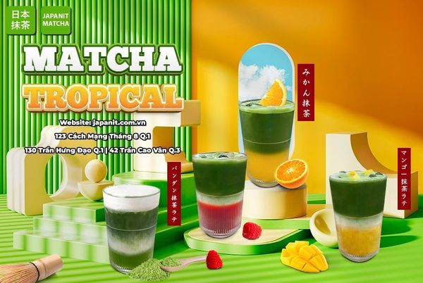 CÂU CHUYỆN VỀ MỘT MÙA ĐÔNG KHÁC BIỆT 🍋 CÓ MATCHA TROPICAL THANH MÁT CHUẨN VỊ 🍵
