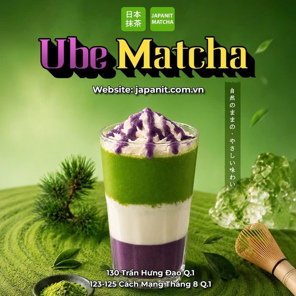 UBE MATCHA CHÍNH THỨC GIA NHẬP MÓN HOTTREND MÙA HÈ – TRẢI NGHIỆM NGAY KẺO LỠ! 💜