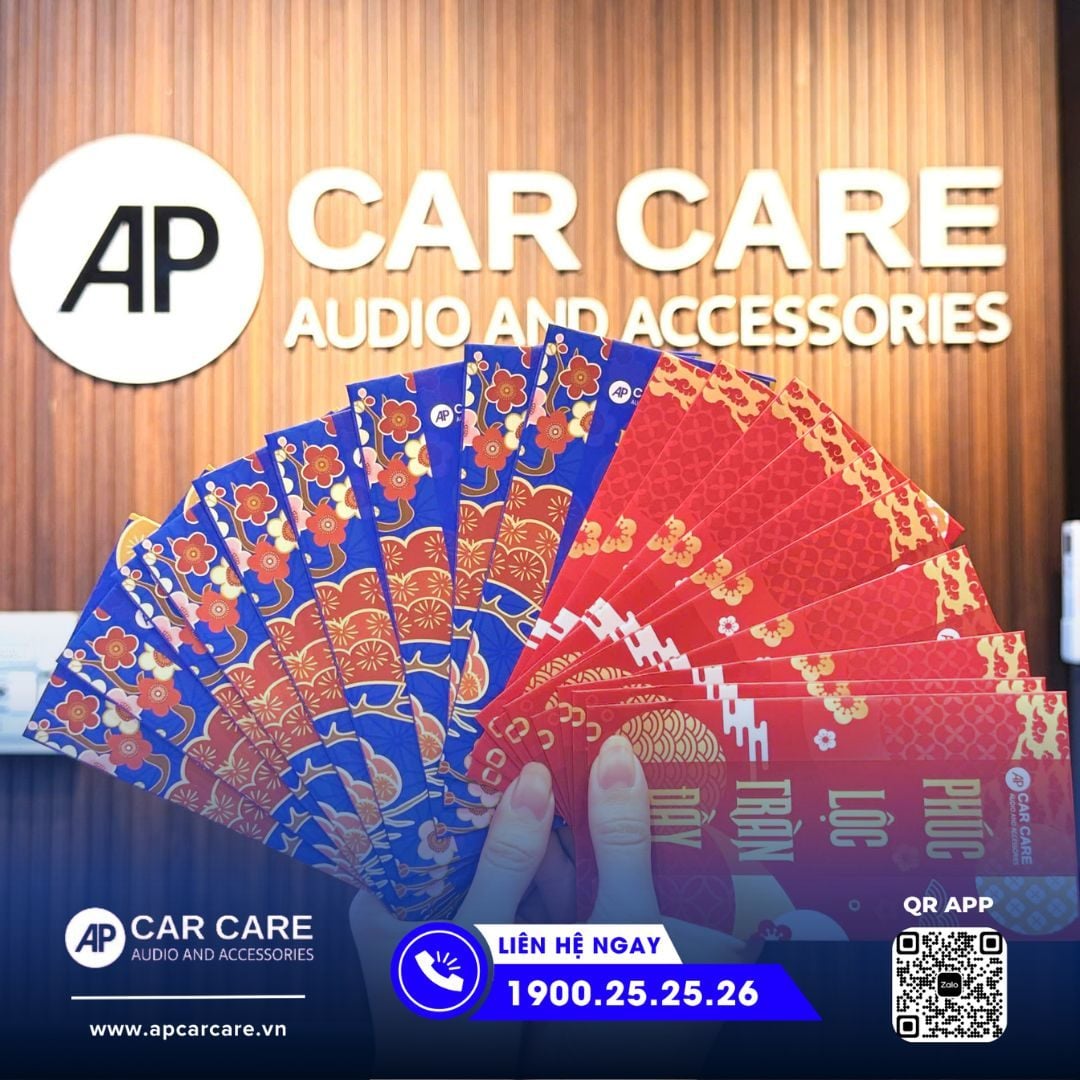 🎉 Khai xuân rộn ràng – Lì xì đỏ liền tay cùng AP Car Care