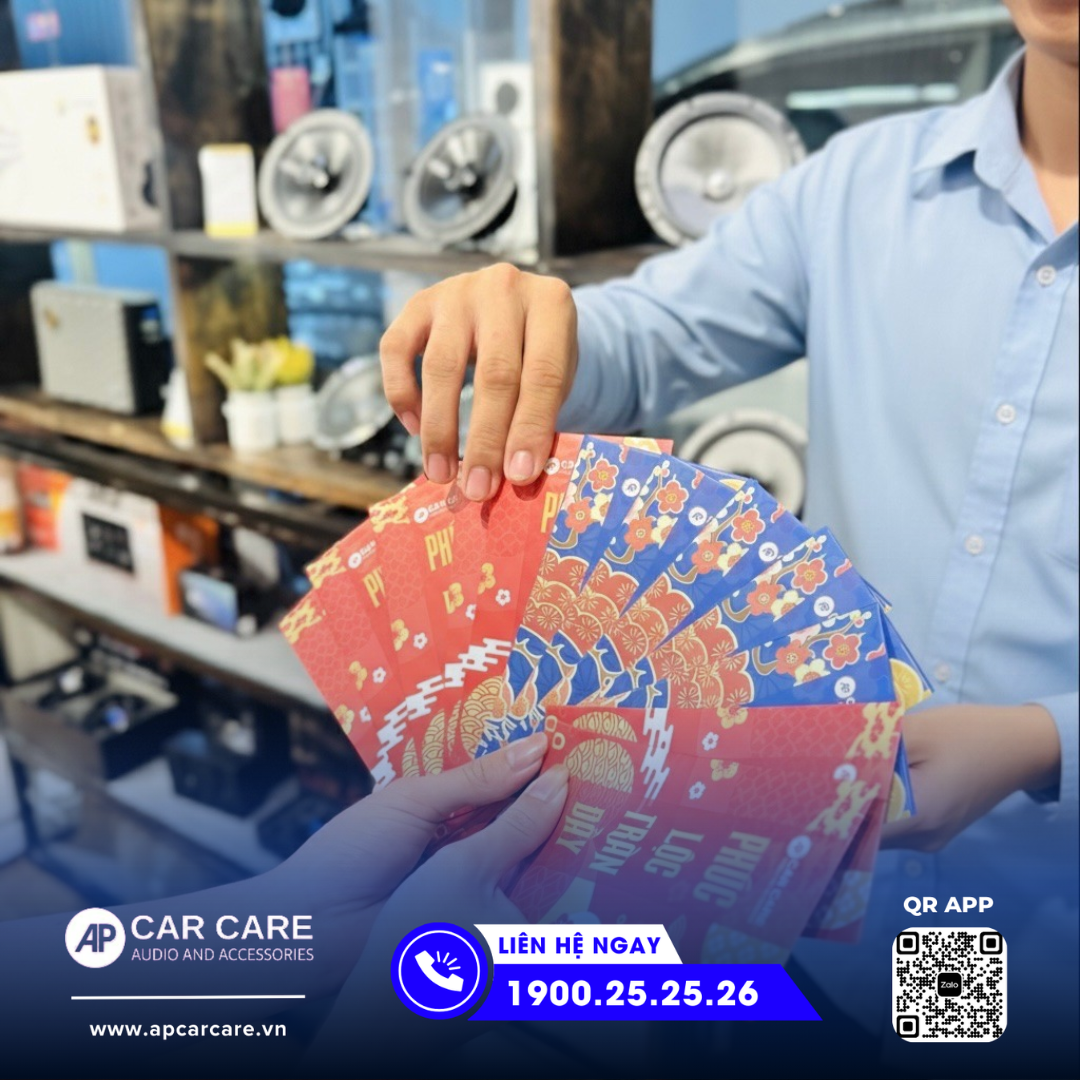 🧧💫 Lì xì đầu xuân từ AP Car Care – khởi đầu năm mới bằng sự chăm sóc đầy tinh tế