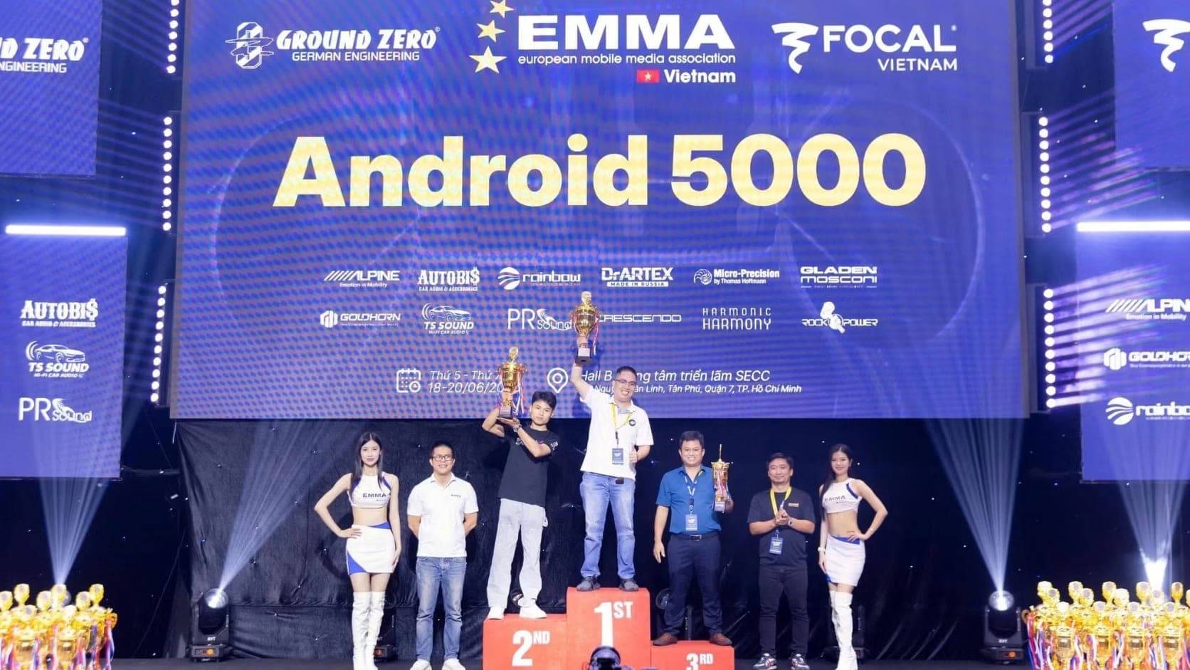 AP Car Care giành giải Nhất SQ Android 5000 tại EMMA HCM 2026
